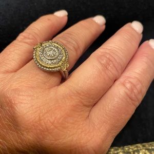 Judith Ripka Diamond Pave Ring